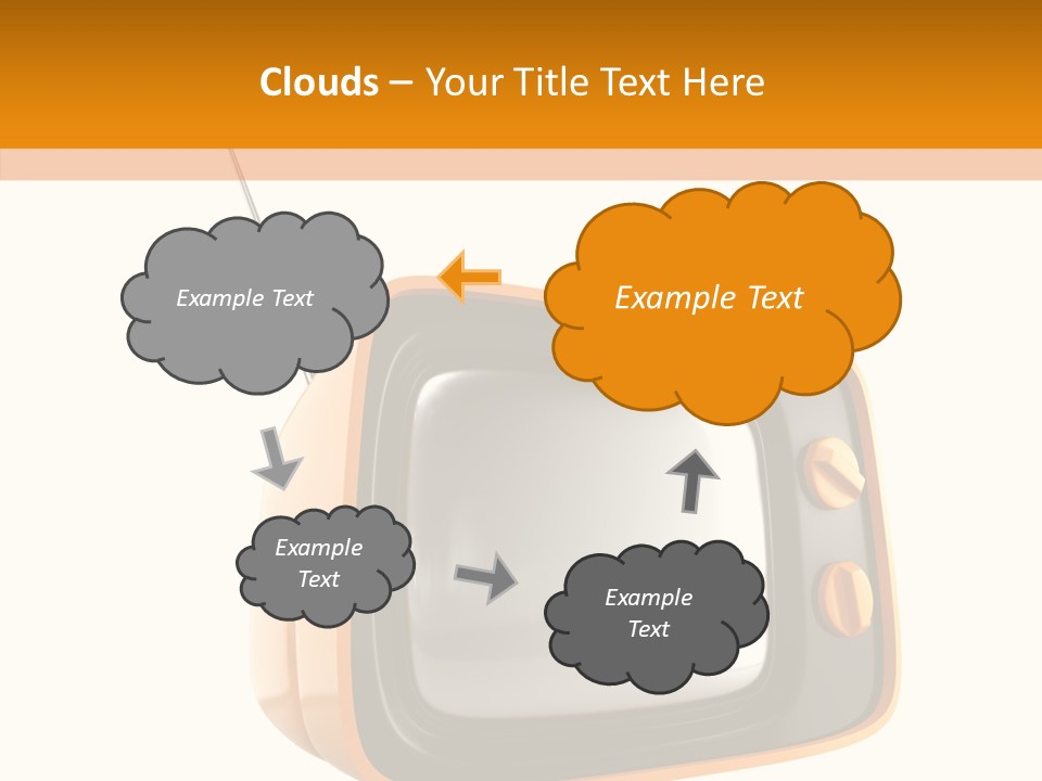Old Channel Equipment PowerPoint Template