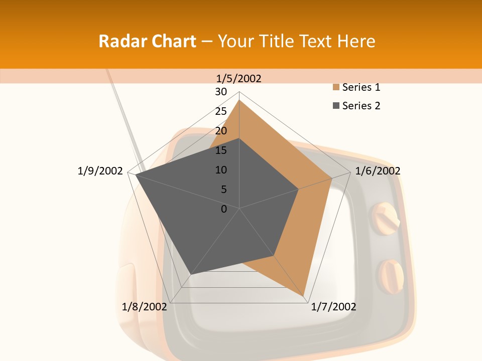 Old Channel Equipment PowerPoint Template