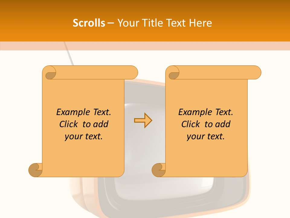 Old Channel Equipment PowerPoint Template