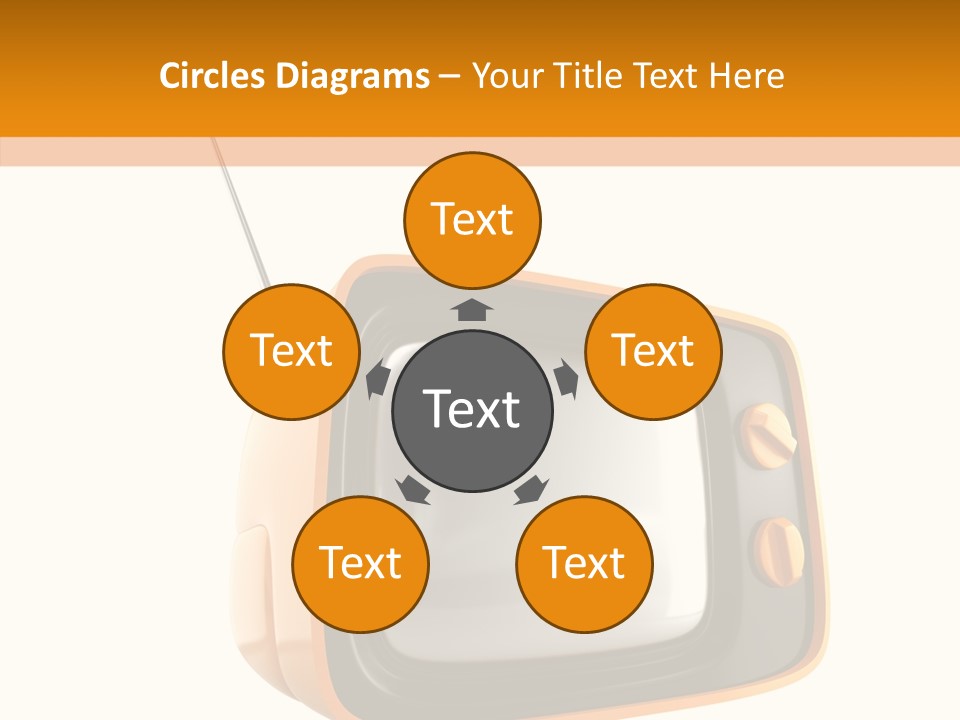 Old Channel Equipment PowerPoint Template