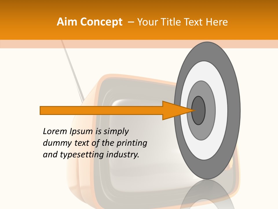Old Channel Equipment PowerPoint Template