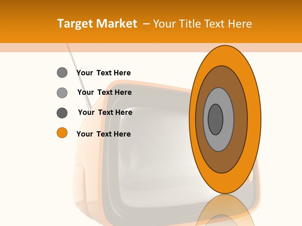 Old Channel Equipment PowerPoint Template