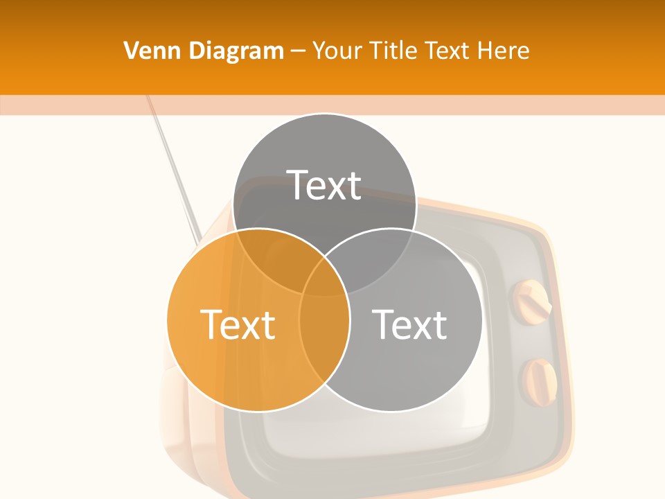 Old Channel Equipment PowerPoint Template