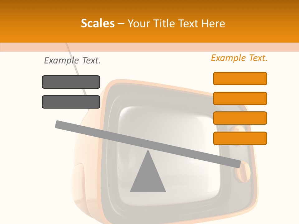 Old Channel Equipment PowerPoint Template