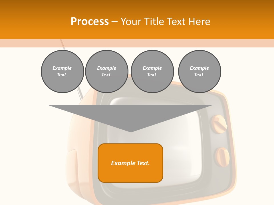 Old Channel Equipment PowerPoint Template