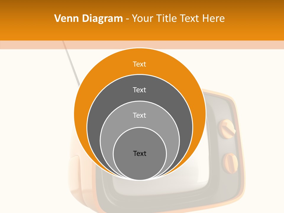 Old Channel Equipment PowerPoint Template