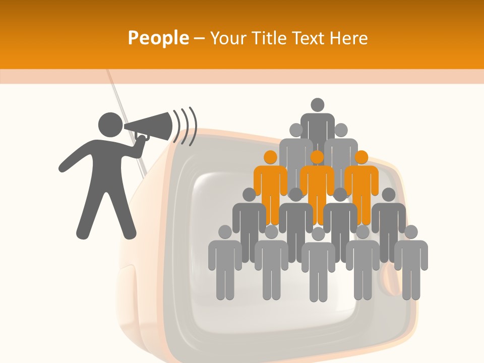 Old Channel Equipment PowerPoint Template