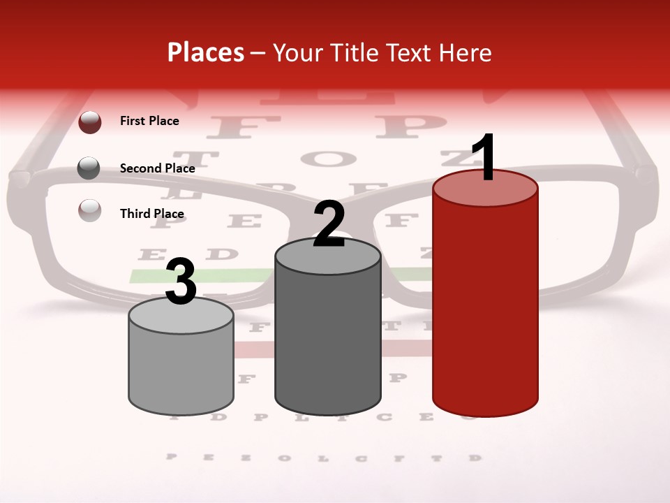 Looking Optometrist Ophtalmologist PowerPoint Template