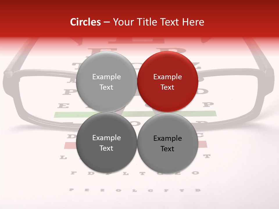 Looking Optometrist Ophtalmologist PowerPoint Template