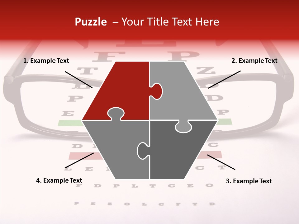 Looking Optometrist Ophtalmologist PowerPoint Template