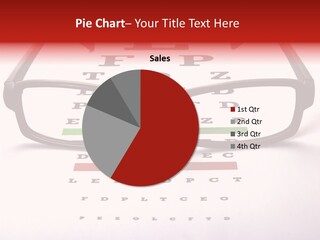 Looking Optometrist Ophtalmologist PowerPoint Template