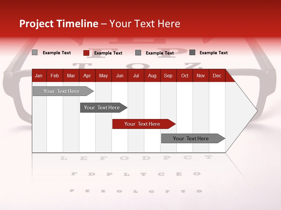 Looking Optometrist Ophtalmologist PowerPoint Template