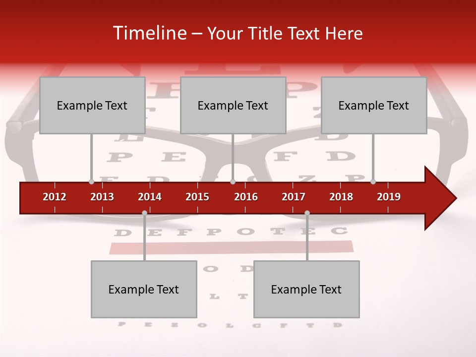 Looking Optometrist Ophtalmologist PowerPoint Template