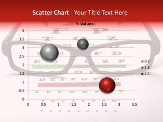 Looking Optometrist Ophtalmologist PowerPoint Template