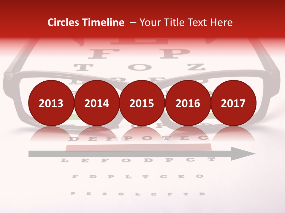 Looking Optometrist Ophtalmologist PowerPoint Template
