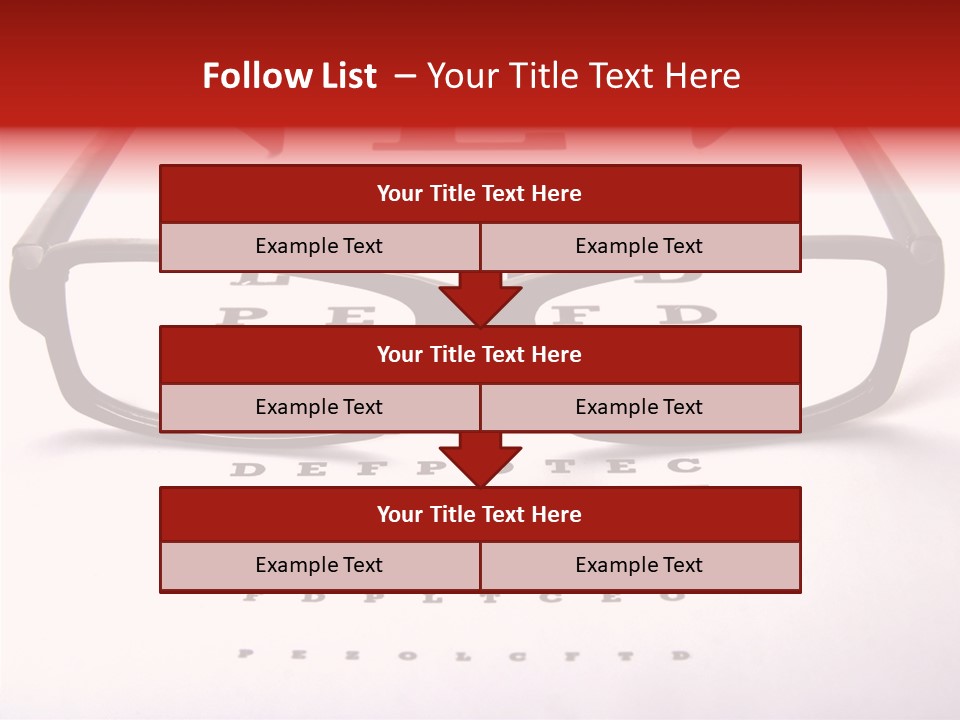 Looking Optometrist Ophtalmologist PowerPoint Template