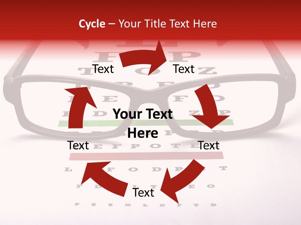 Looking Optometrist Ophtalmologist PowerPoint Template
