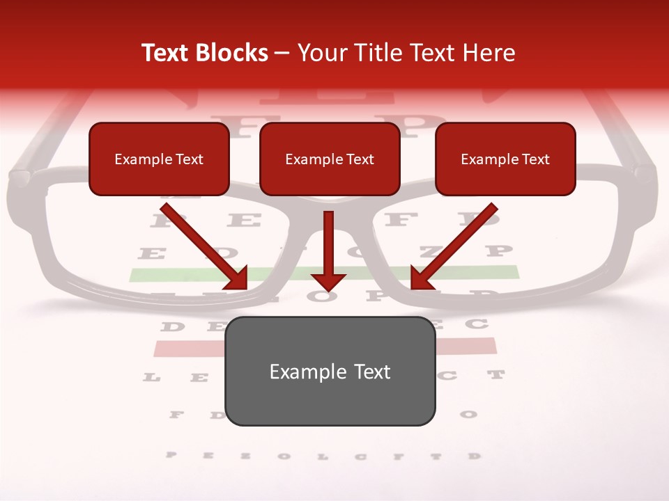 Looking Optometrist Ophtalmologist PowerPoint Template