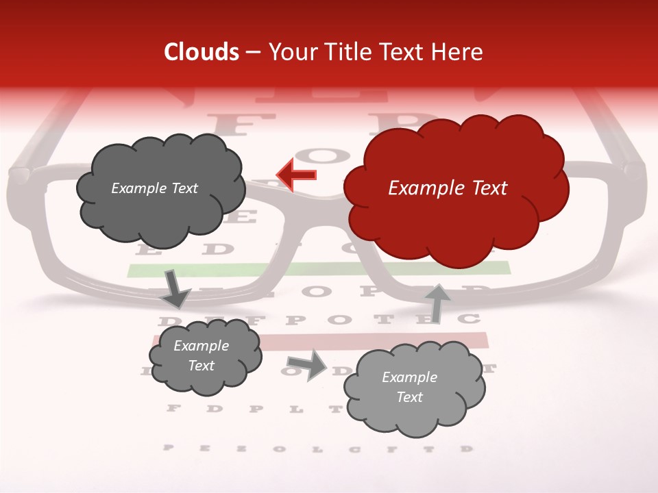 Looking Optometrist Ophtalmologist PowerPoint Template