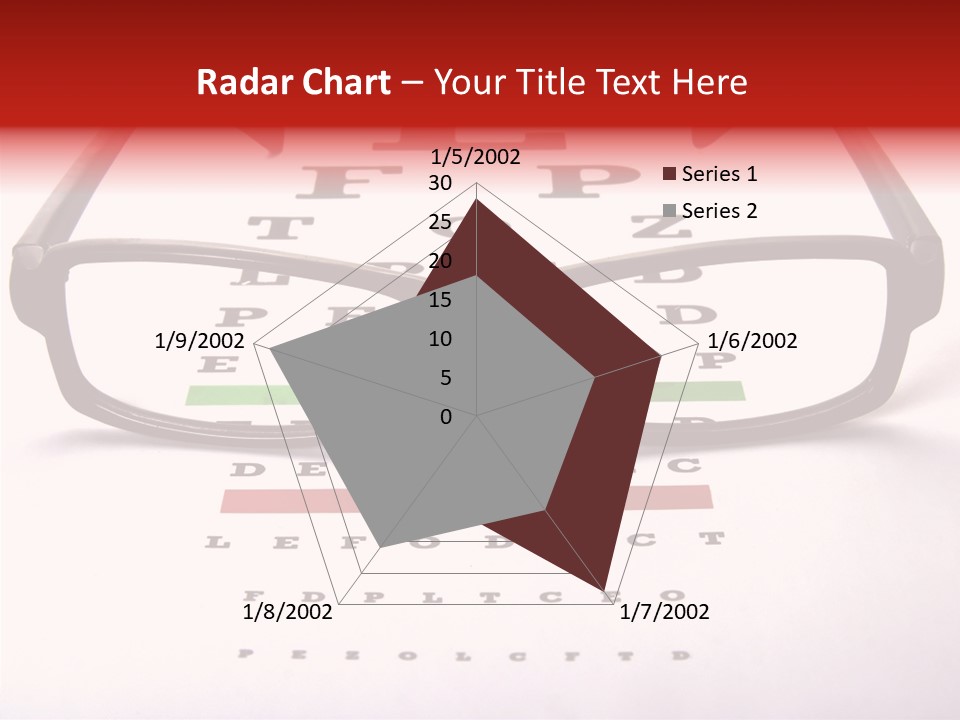Looking Optometrist Ophtalmologist PowerPoint Template