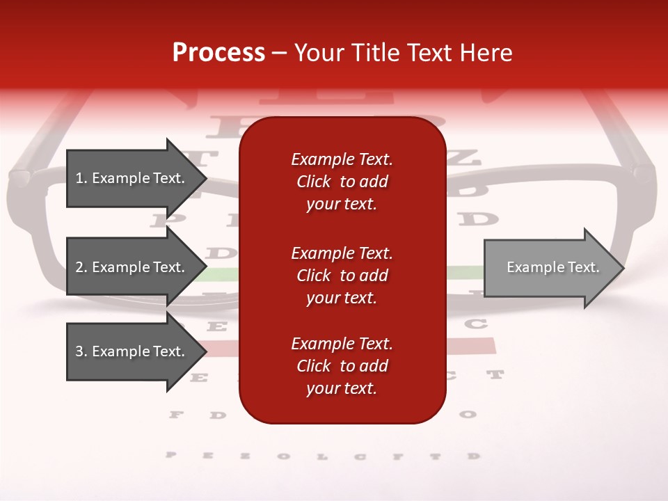 Looking Optometrist Ophtalmologist PowerPoint Template