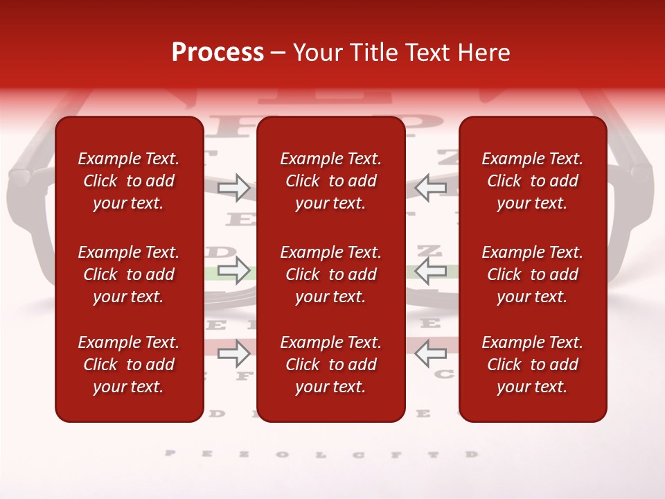 Looking Optometrist Ophtalmologist PowerPoint Template