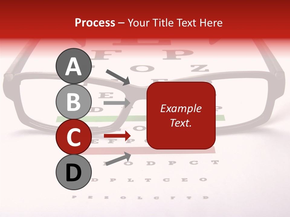 Looking Optometrist Ophtalmologist PowerPoint Template