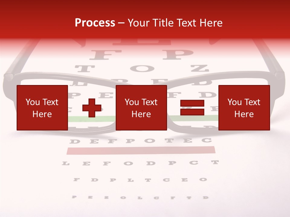 Looking Optometrist Ophtalmologist PowerPoint Template