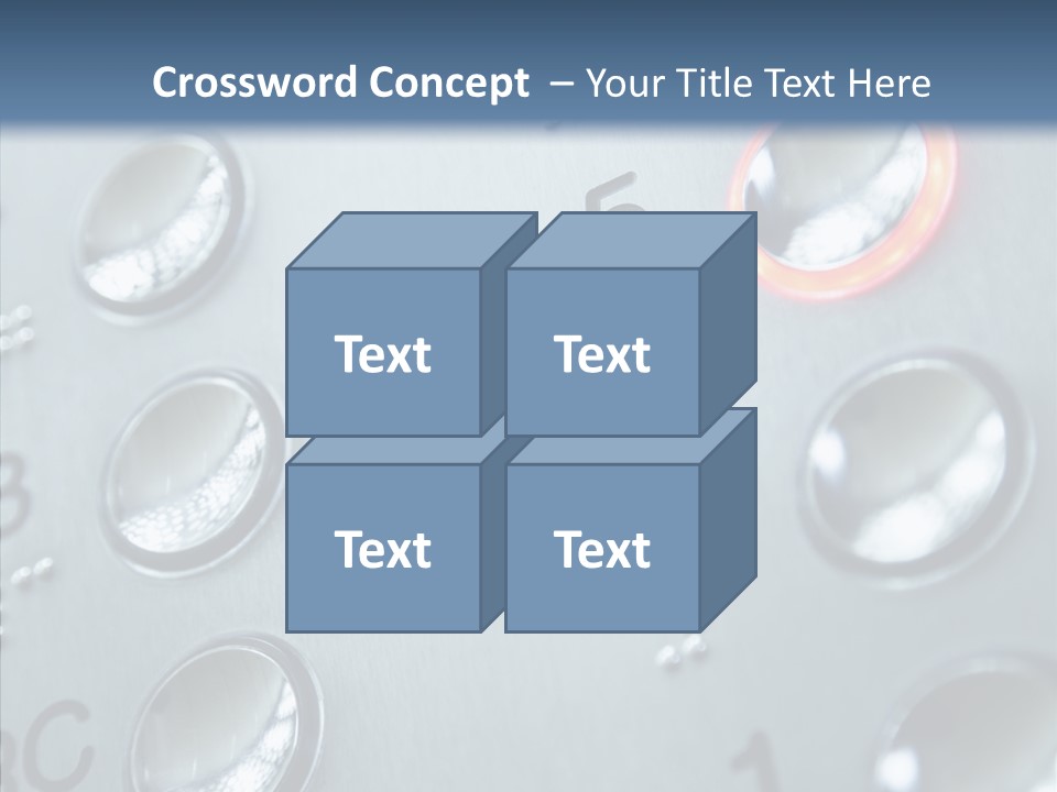 Transportation Vertical Level PowerPoint Template
