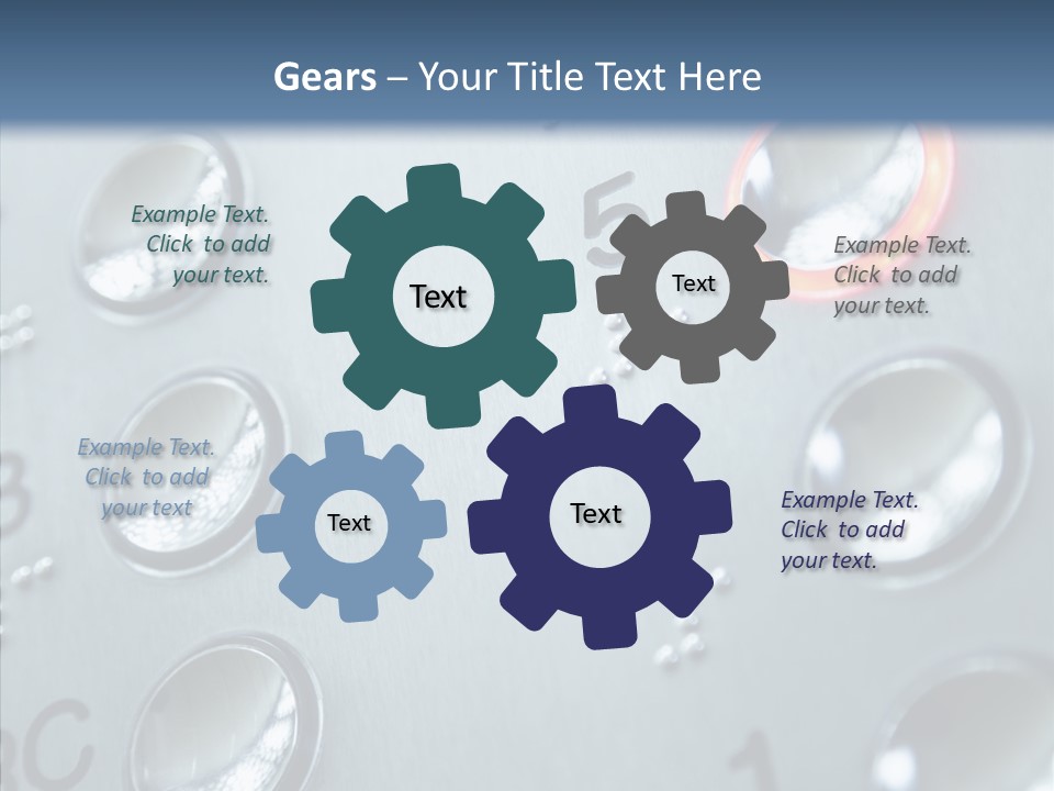Transportation Vertical Level PowerPoint Template