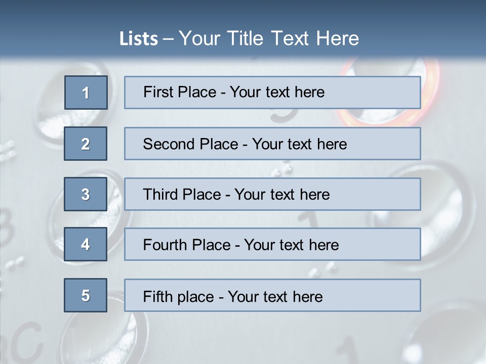 Transportation Vertical Level PowerPoint Template