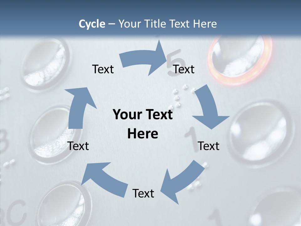 Transportation Vertical Level PowerPoint Template