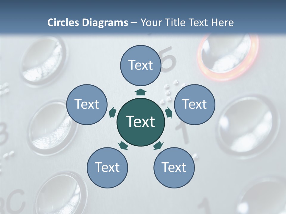 Transportation Vertical Level PowerPoint Template