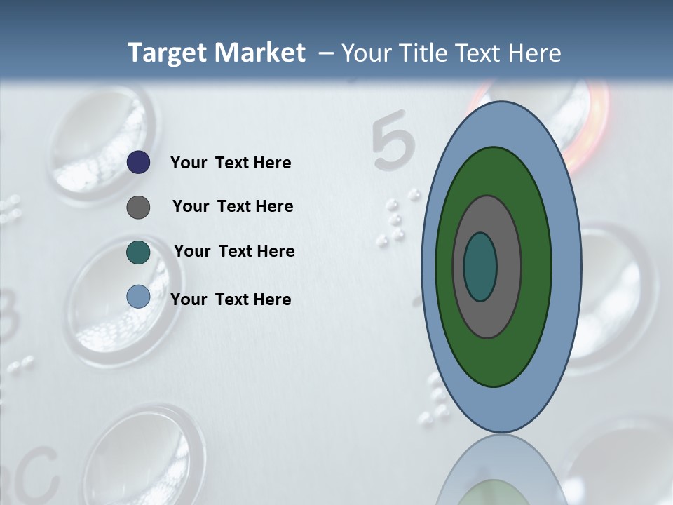 Transportation Vertical Level PowerPoint Template