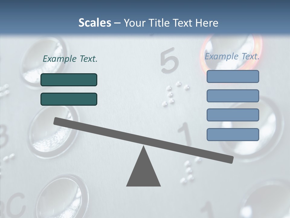 Transportation Vertical Level PowerPoint Template