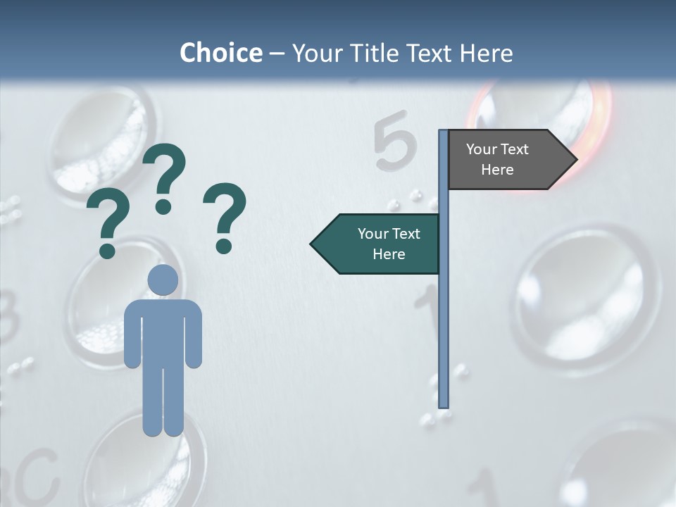 Transportation Vertical Level PowerPoint Template