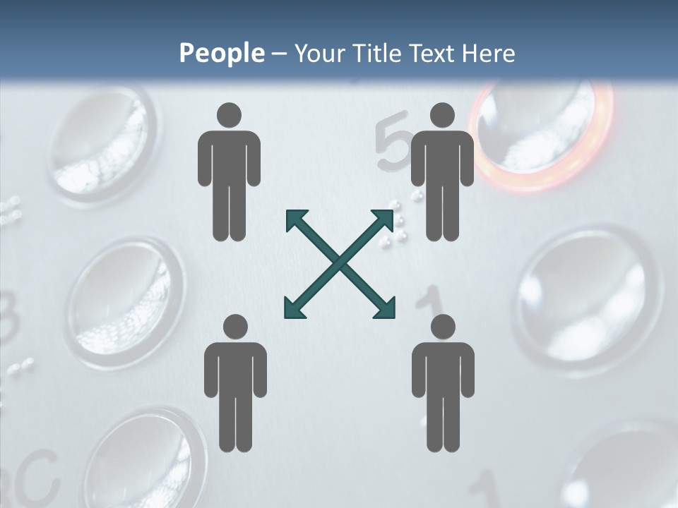 Transportation Vertical Level PowerPoint Template