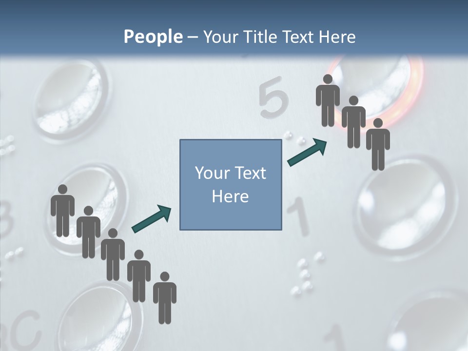 Transportation Vertical Level PowerPoint Template