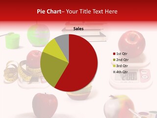 Scale Section White Background PowerPoint Template