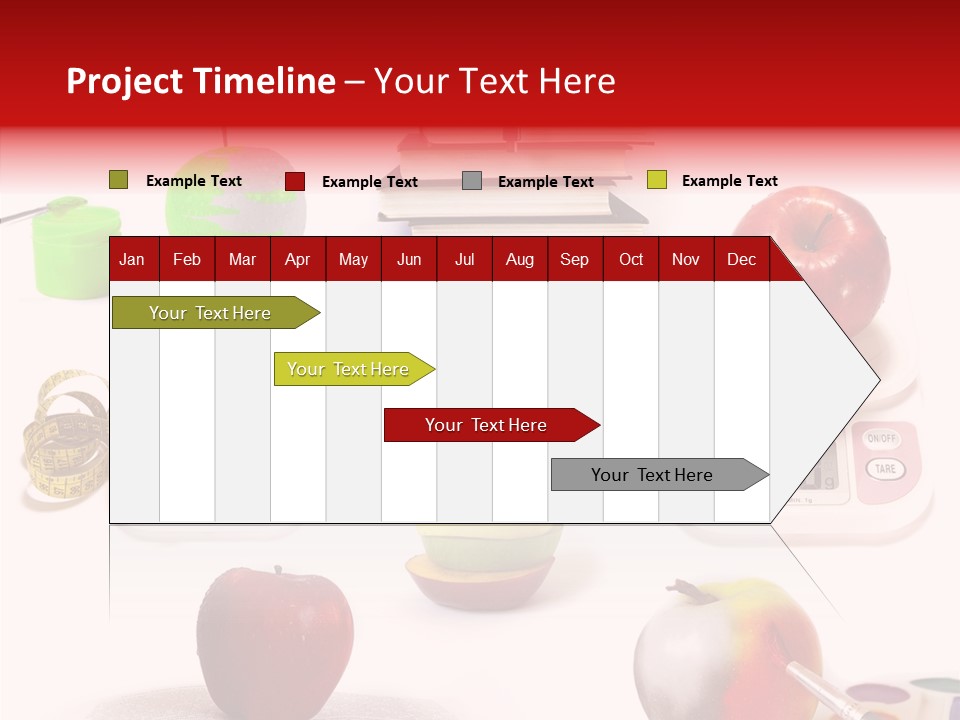 Scale Section White Background PowerPoint Template