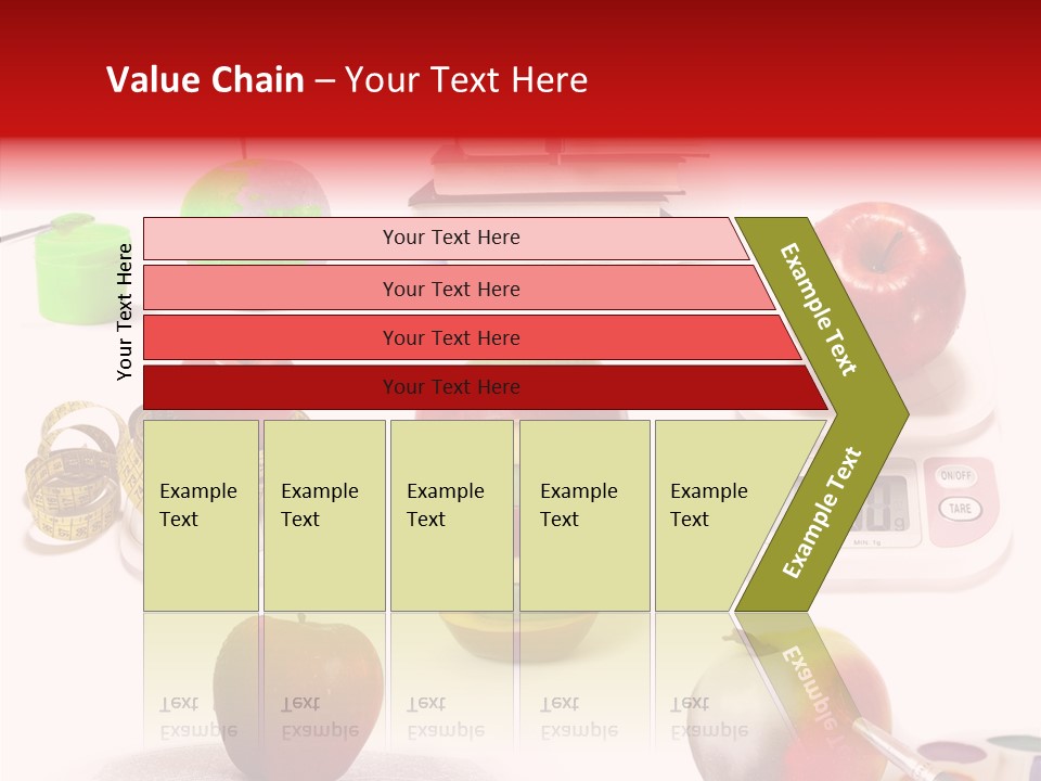 Scale Section White Background PowerPoint Template