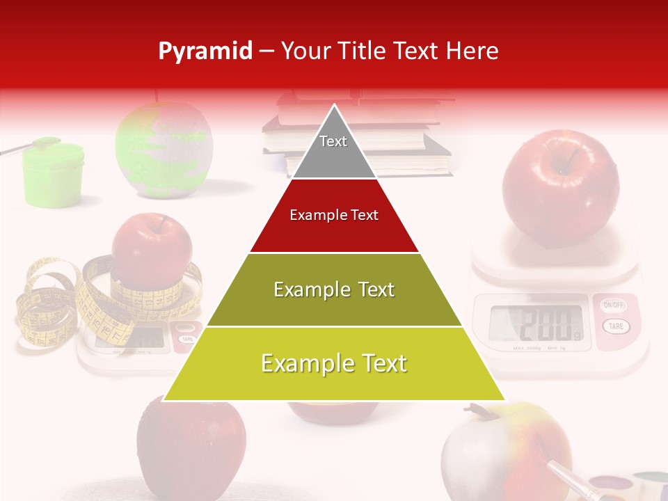 Scale Section White Background PowerPoint Template