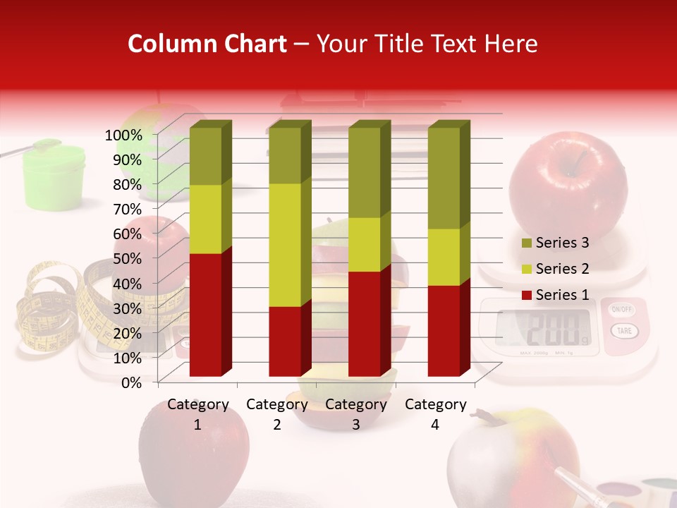 Scale Section White Background PowerPoint Template