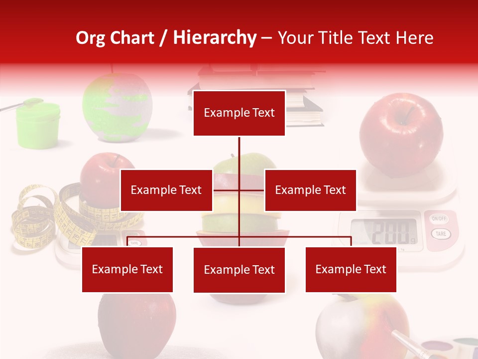 Scale Section White Background PowerPoint Template