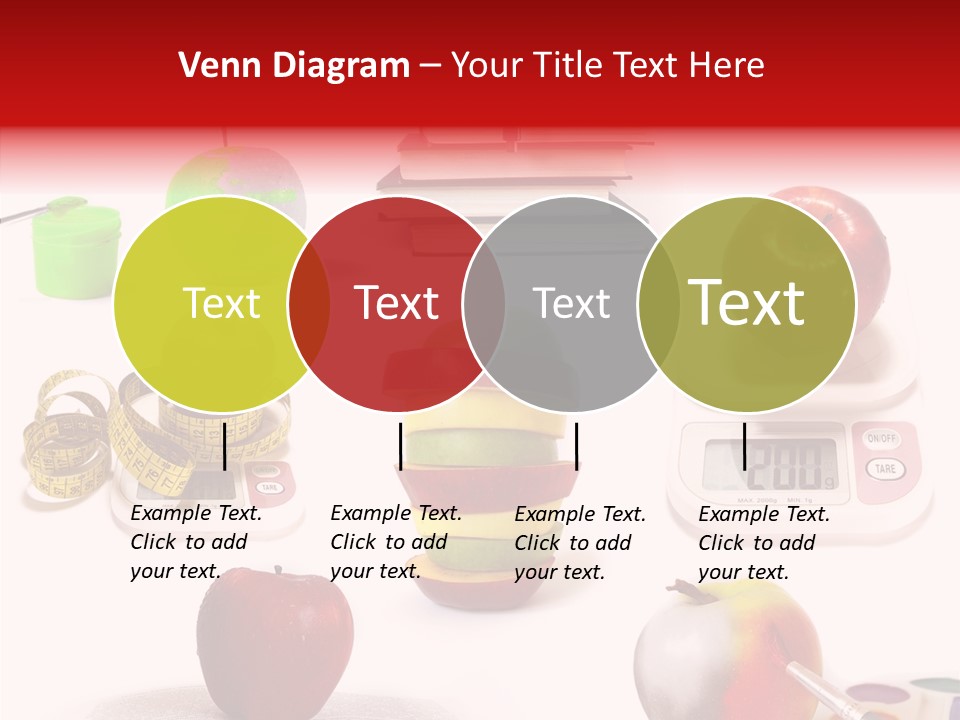 Scale Section White Background PowerPoint Template