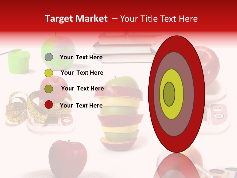 Scale Section White Background PowerPoint Template