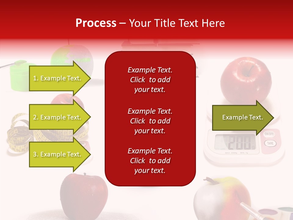 Scale Section White Background PowerPoint Template