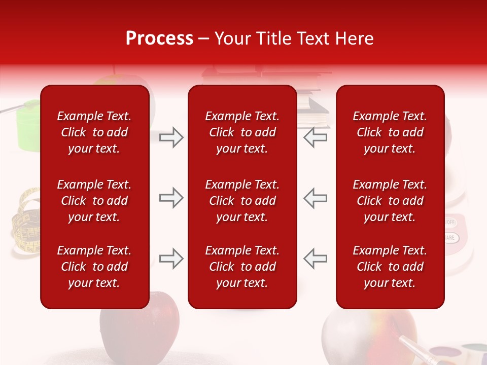 Scale Section White Background PowerPoint Template