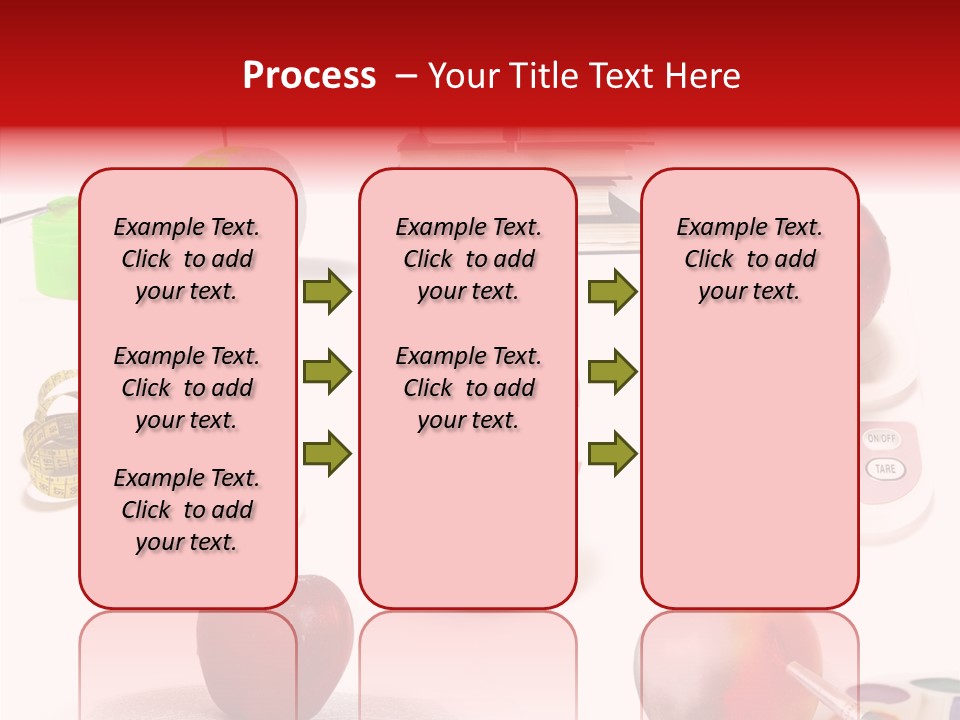 Scale Section White Background PowerPoint Template