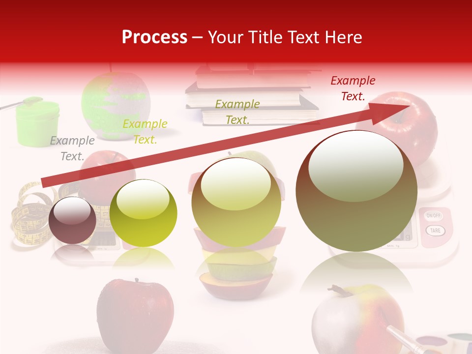Scale Section White Background PowerPoint Template